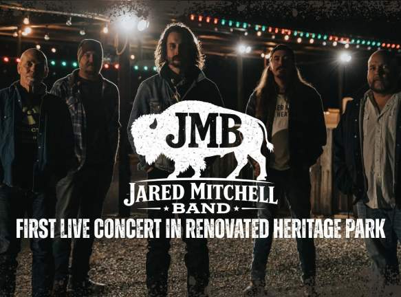 Heritage Park Reopening Concert Featuring Jared Mitchell Band