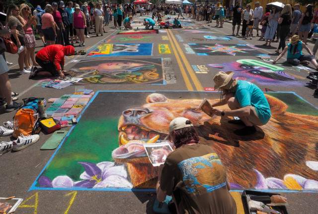 Denver Chalk Art Festival