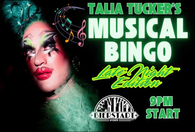 Talia Tucker's Musical Bingo, Late Night Edition