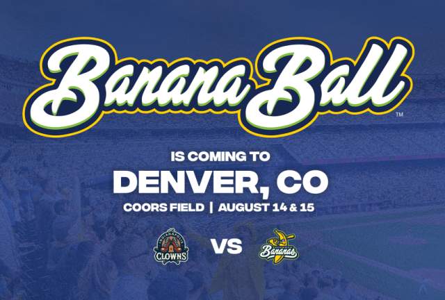 Savannah Bananas at Coors Field