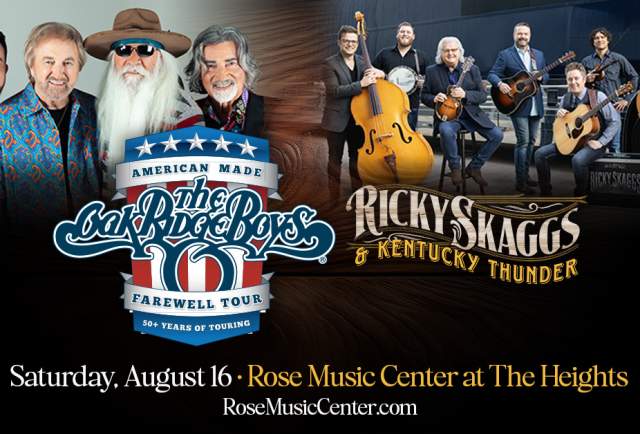 Ricky Skaggs and the Oak Ridge Boys at the Rose Music Center