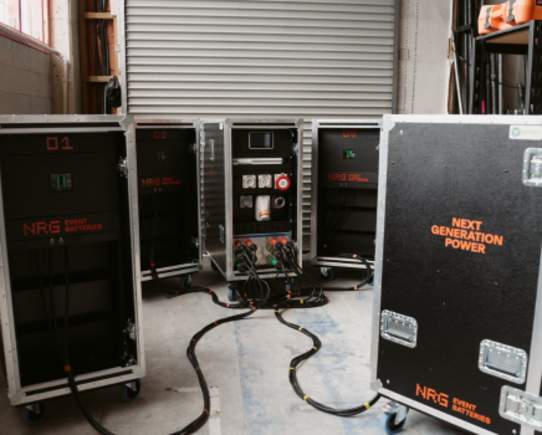 Silence is Golden: Queenstown's NRG Event Batteries power a cleaner events future