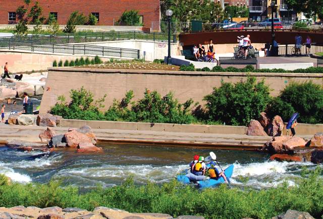 Confluence Park in Denver, Colorado