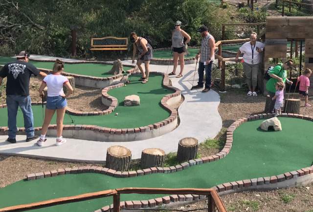 Crystal Cave & Falls Adventure Mini Golf (From Dixie)