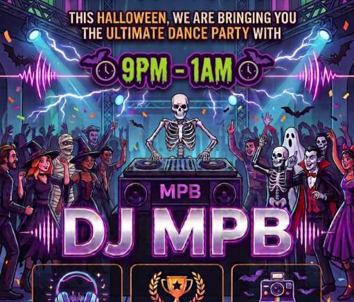 Monster Mash Halloween Dance Party with DJ MPB!
