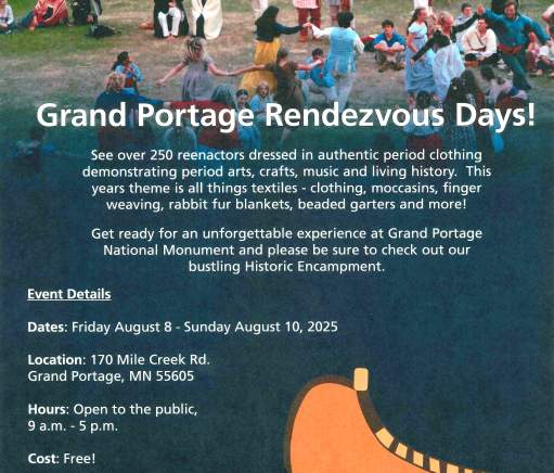 Grand Portage National Monument Rendezvous Days