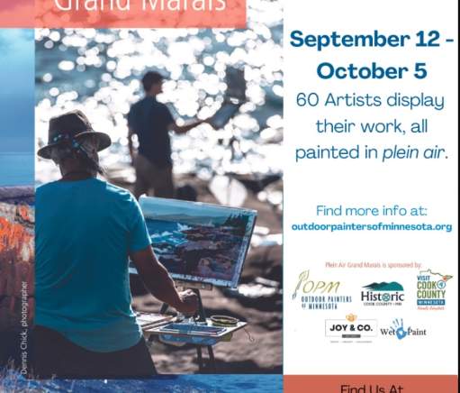 Plein Air Grand Marais Gallery Exhibition