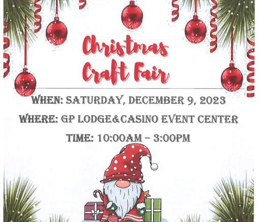 Holiday Craft Fair at the Grand Portage Lodge and Casino