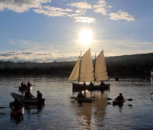 Summer Solstice and Wooden Boat Festival
