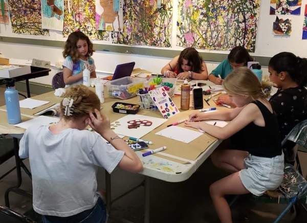 2024 WCFA School Vacation Art Camps/Camping with Color: