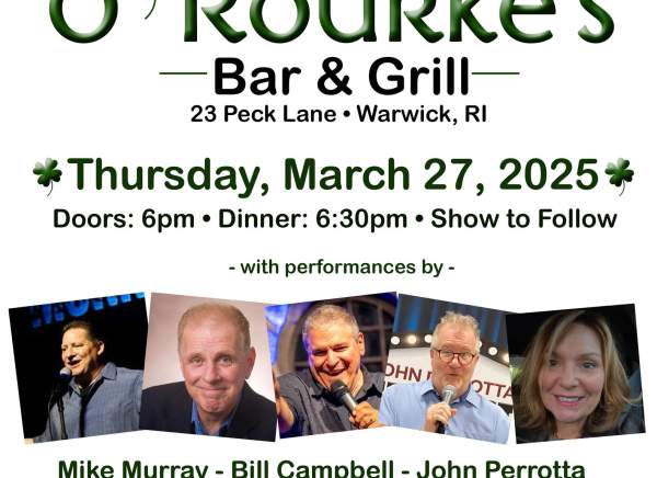 Dinner & Comedy Presented by John Perrotta's Comedy Factory
