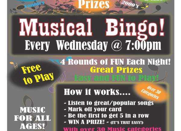 UNO Pizzeria's Wednesday Night Musical Bingo
