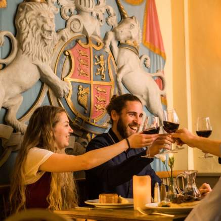 People dining at Sally Lunns Historic Eating House in Bath - credit Sally Lunns