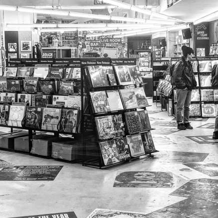 Interior of the Rough Trade record shop in central Bristol - credit Rough Trade