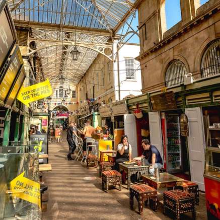 The interior of St Nicholas Market in Bristol's Old City - credit St Nicholas Markets
