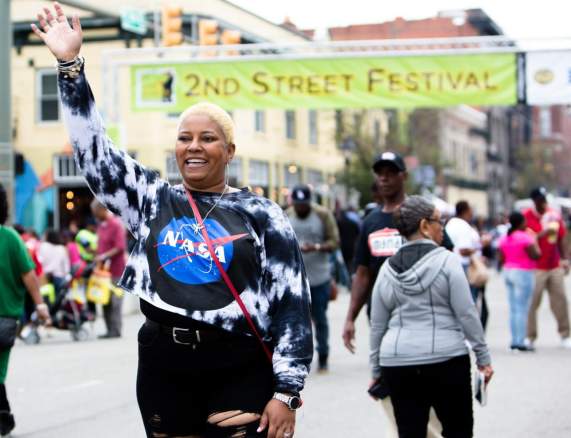 Woman at 2nd street