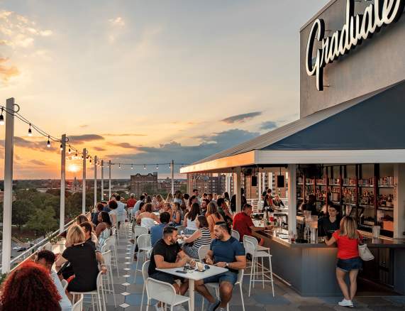 Rooftop Bars in Downtown Richmond