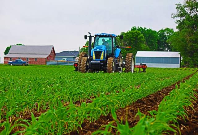 Blue Tractor