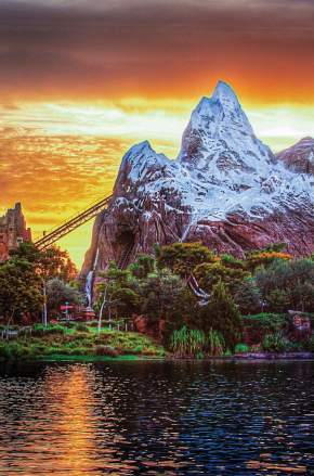 Expedition Everest ride at Disney's Animal Kingdom Theme Park