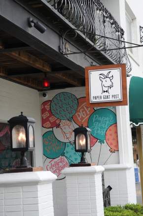 Paper Goat Post in Ivanhoe Village