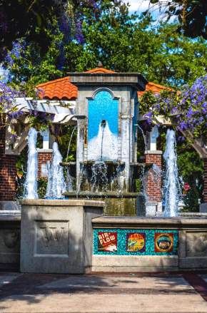 Fountain on Plant Street in downtown Winter Garden, Do not use - For use only on new Website