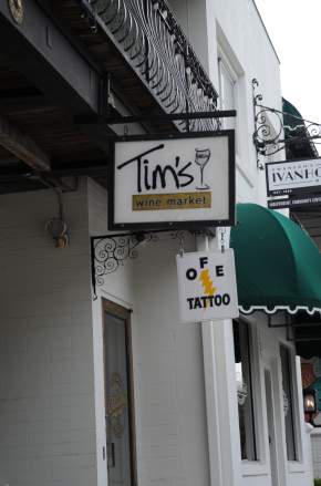 Tim's Wine Market and OFE Tattoo in Ivanhoe Village