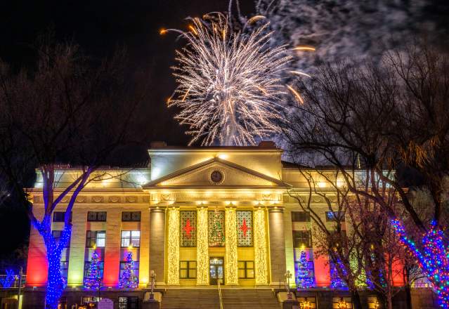 Christmas Fireworks - Experience Prescott