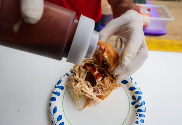 Slider Bite at Taste Addison