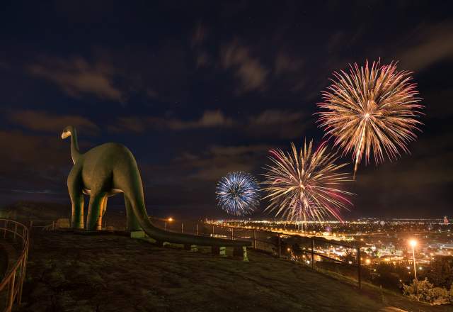 Dinosaur Park with Fireworks_Summer Events Header