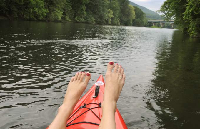 kayaking