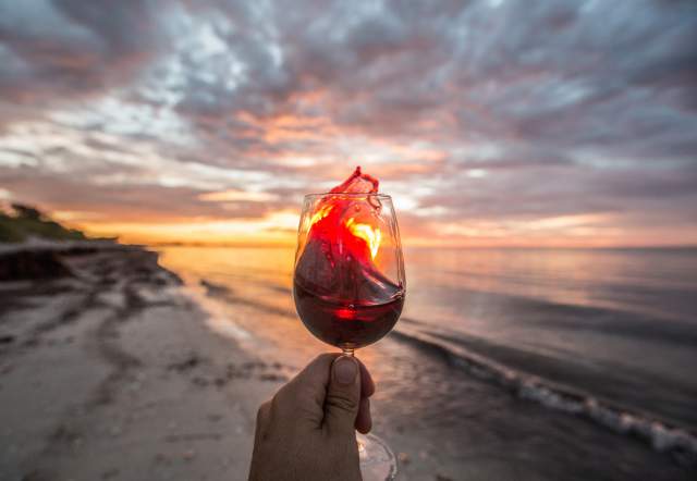 Beach and Wine