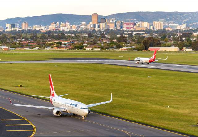 Adelaide Airport Runway