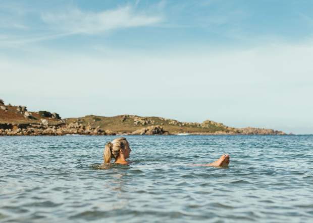 An Autumn Sea Swim Adventure