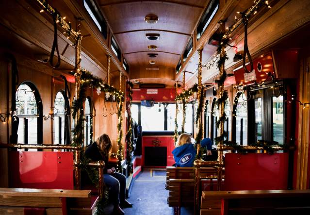 Holiday Downtown Trolley