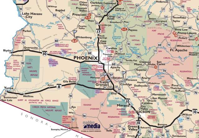 Map Of Phoenix Az Phoenix Maps | Greater Phoenix Trail Guides & Street Maps