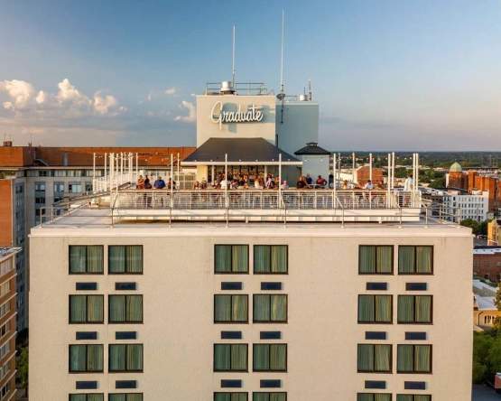 Sunset Salsa at Byrdhouse Rooftop | Salsa Bachata Party at The Graduate Hotel Rooftop