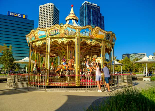 Elizabeth Quay Carousel