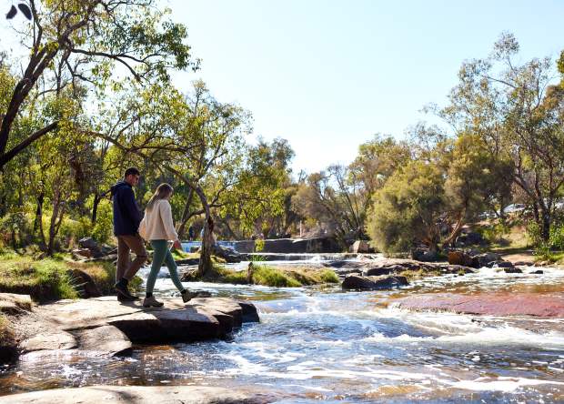 Noble Falls in Gidgegannup, Perth Hills