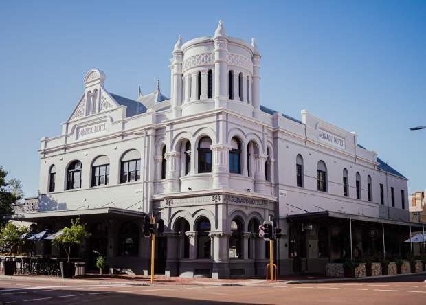 Exterior of the Subiaco Hotel in Perth City
