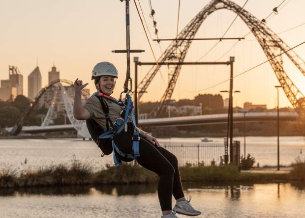 Matagarup Zip and Climb, Perth City