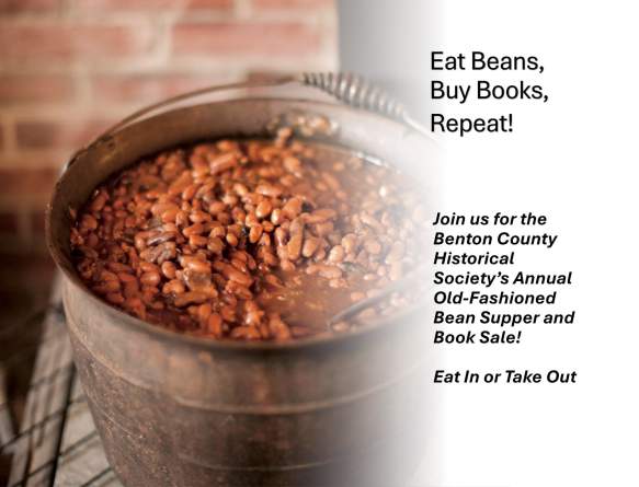 Annual Bean SUpper and Book Sale