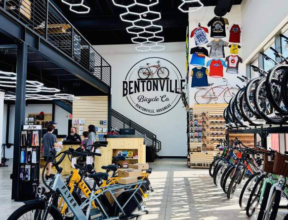 Bentonville Bicycle Co: Walmart Campus Shop Grand Opening