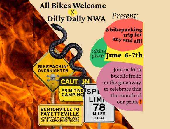 All Bikes Welcome x Dilly Dally NWA Bikepacking Overnighter