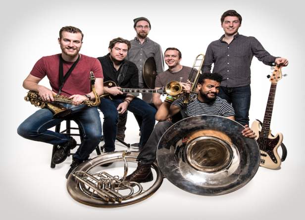 Brass and Salsa Night Martha's Vineyard Jazz and Blues with Huntertones and Uptown Royalty NYC