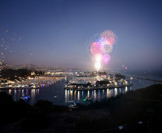 Where to Park and Where to Watch Fireworks in Dana Point