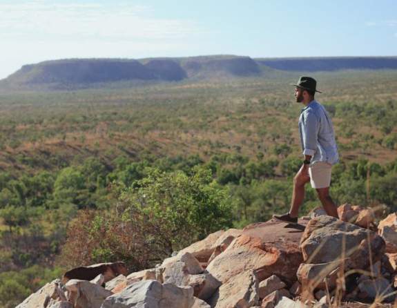 gibb river road scenery near bell gorge. tourism western australia