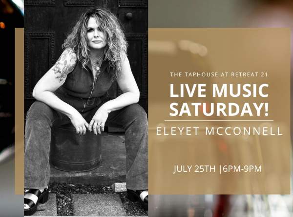 Live Music Saturday - Eleyet McConnell