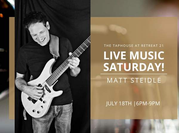 Live Music Saturday - Matt Steidle
