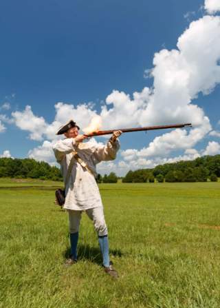 Man with a musket