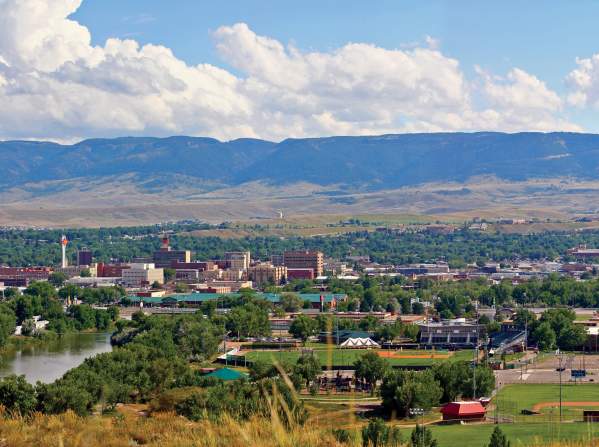Casper Aerial view